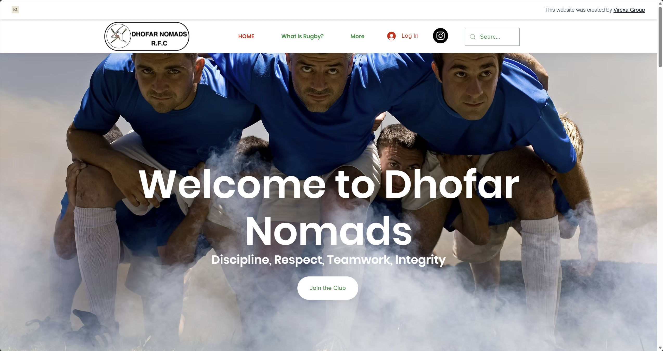 Dhofar Nomads Wix website