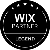 Wix Legend Partner certification badge